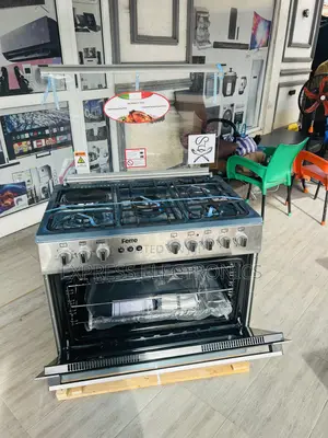 Better Deal on Ferre Grey Color 60/60 4+1 Stove Oven