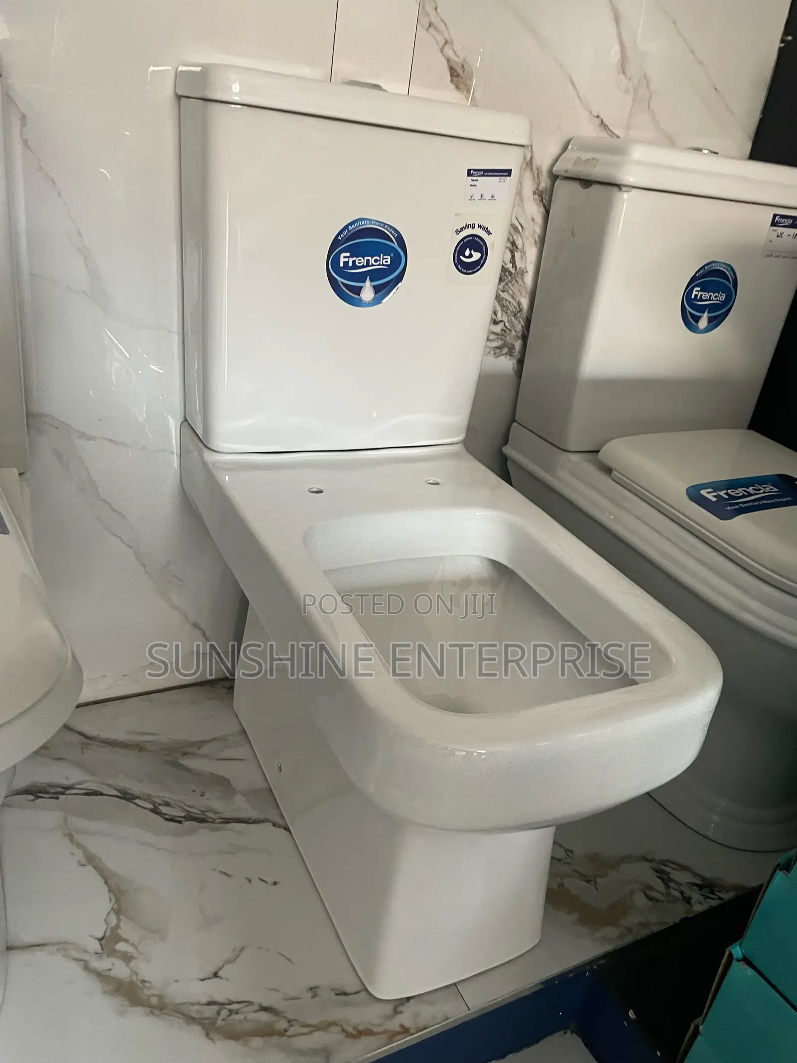 Frencia Press Top Water Closet, Square in Shape