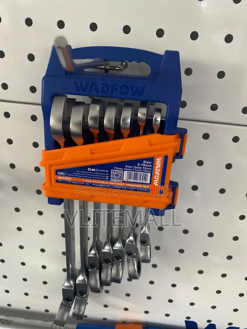 7 PCS Flexible Ratchet Spanner Set (WSP5207)