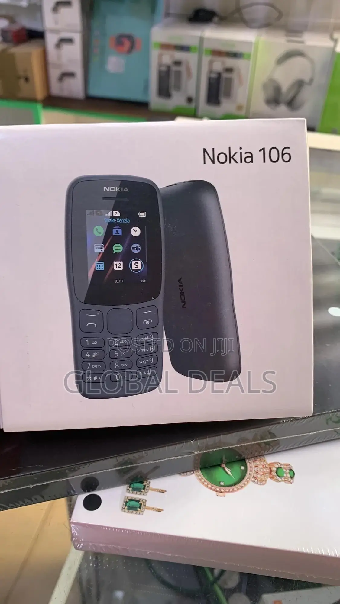 New Nokia 106 Black