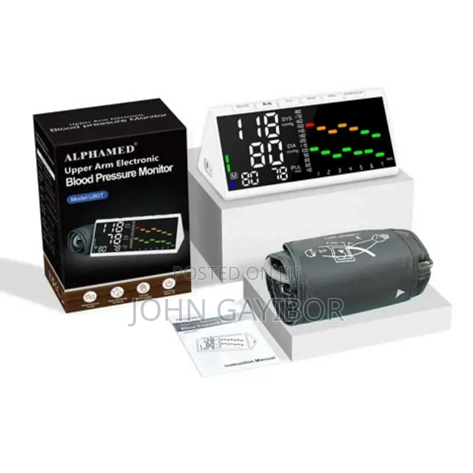 High-Quality Alphamed Bp Monitor With 1 Year Warranty