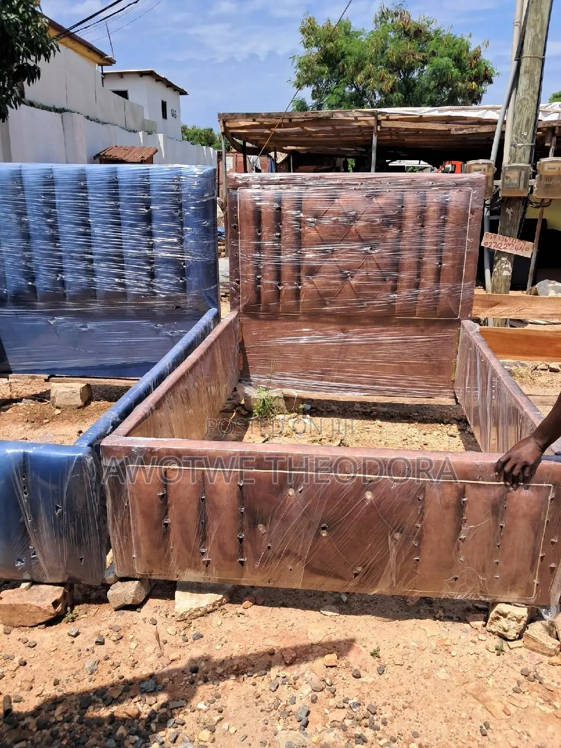 Quality Double Bed Frame ( Payment After Delivery)