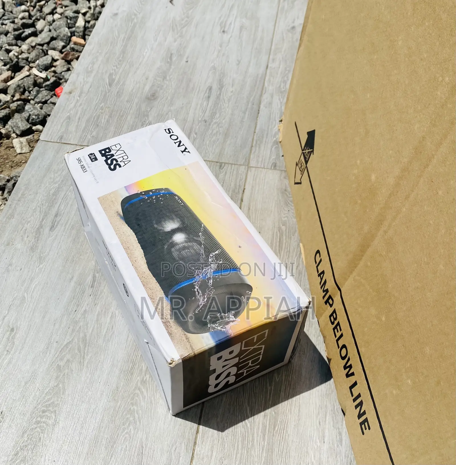 Sony SRS-XB33 Portable Bluetooth Speaker(Black).