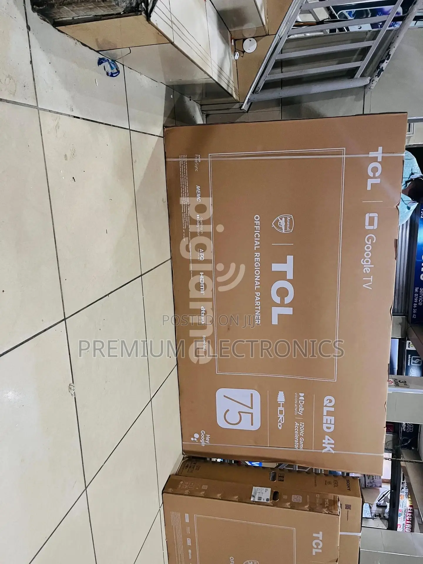 Upgrade To A Smarter Qled 75" Uhd Tcl Android 75p7k Tv