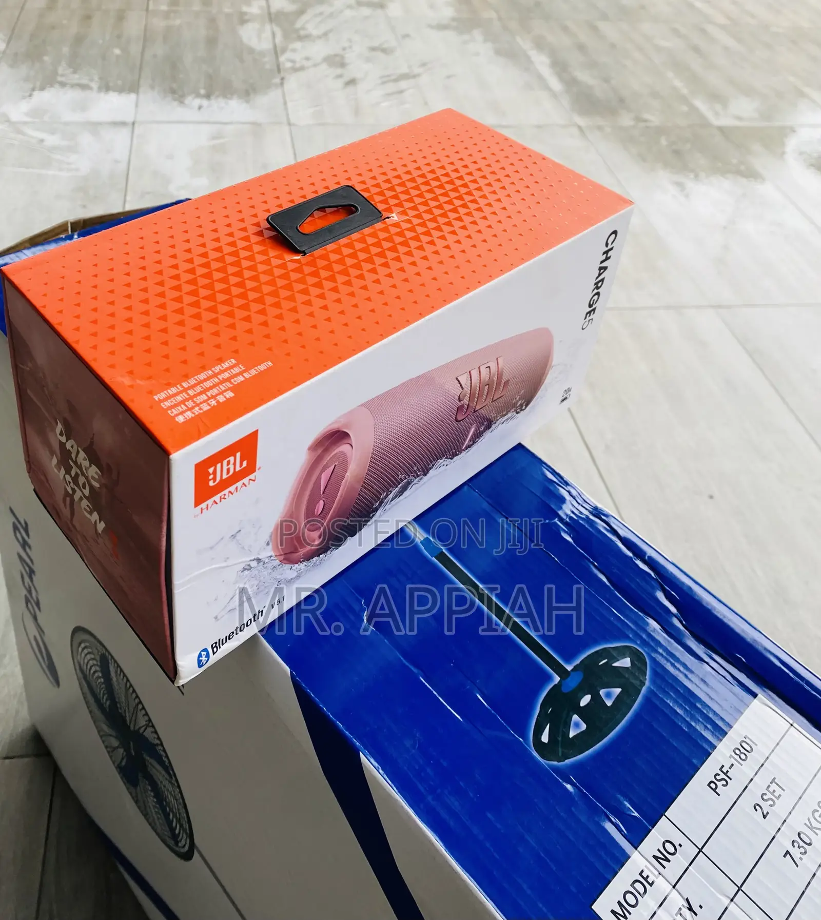 Shop Quality JBL Charge 5 Bluetooth Speaker(Pink).
