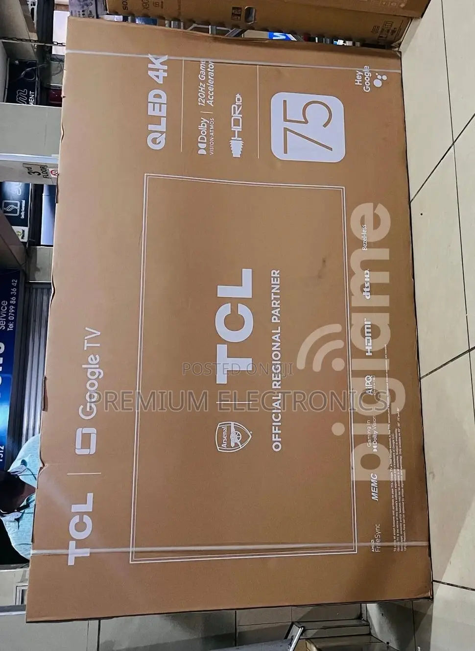 Unleash The Power Of Qled Google Tv | Tcl 75" Uhd Tv