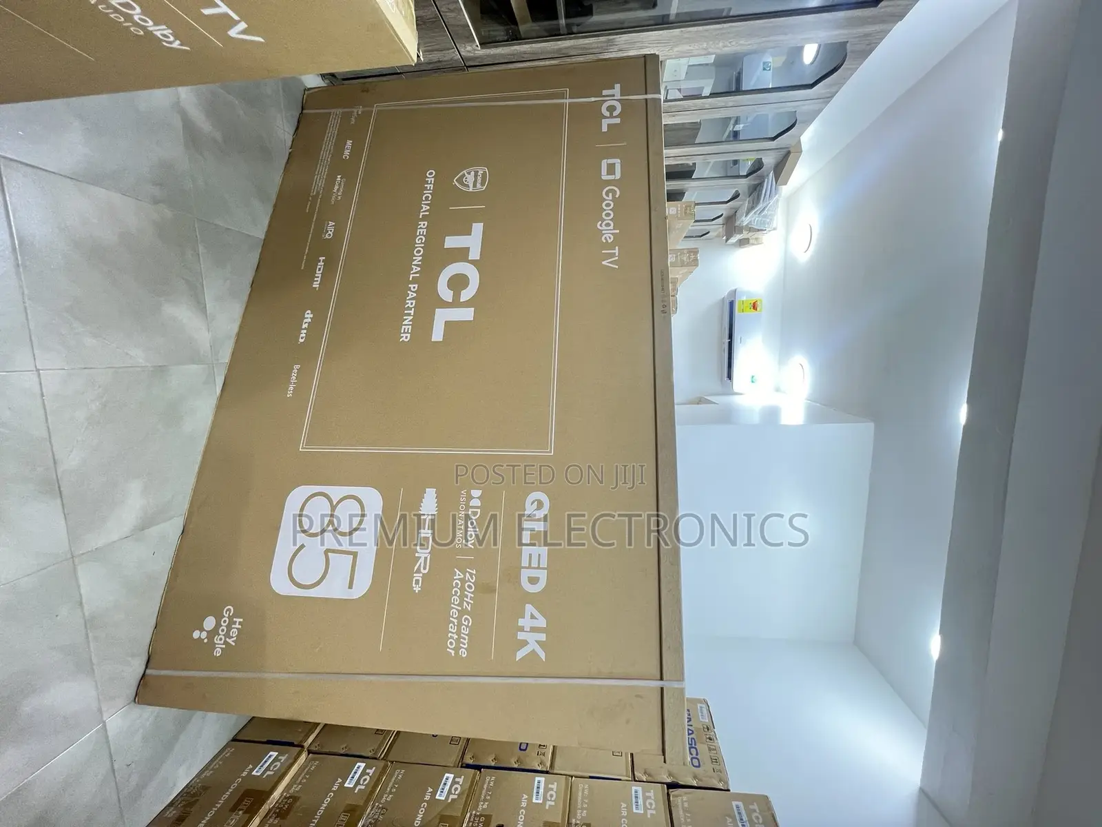 Tcl Top-of-the-line Qled 85" 85c645 Uhd | Android Hdr Tv