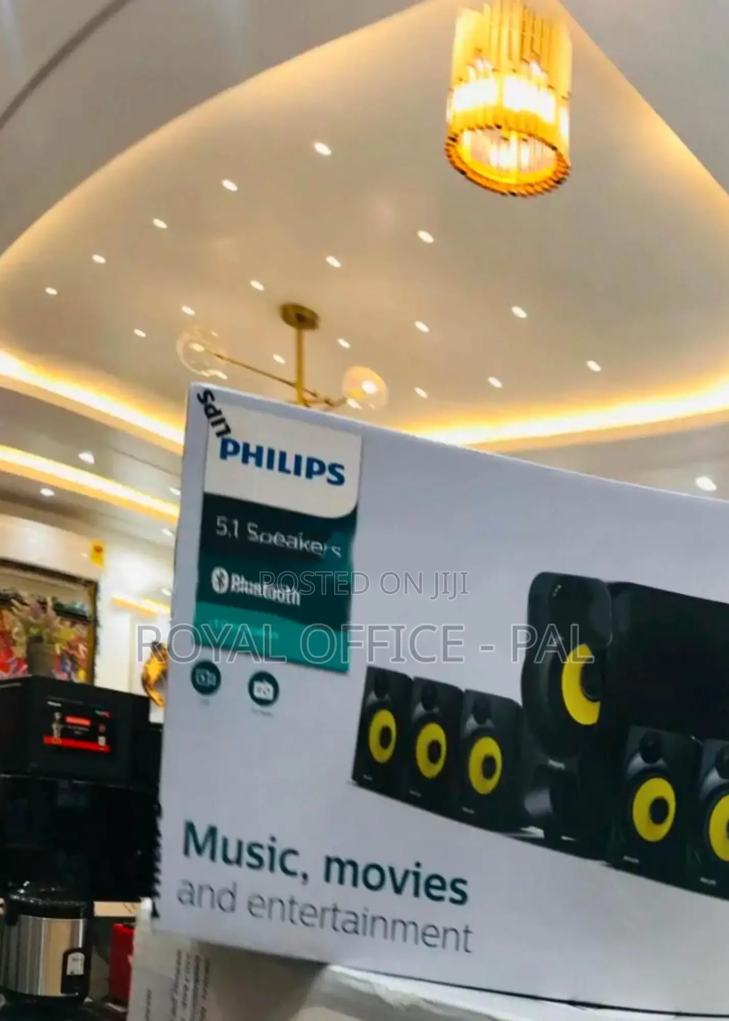 Fresh Philips 5.1CH Clear Speaker System