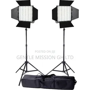 Pro LED 600 Video Light Kit With Batteries