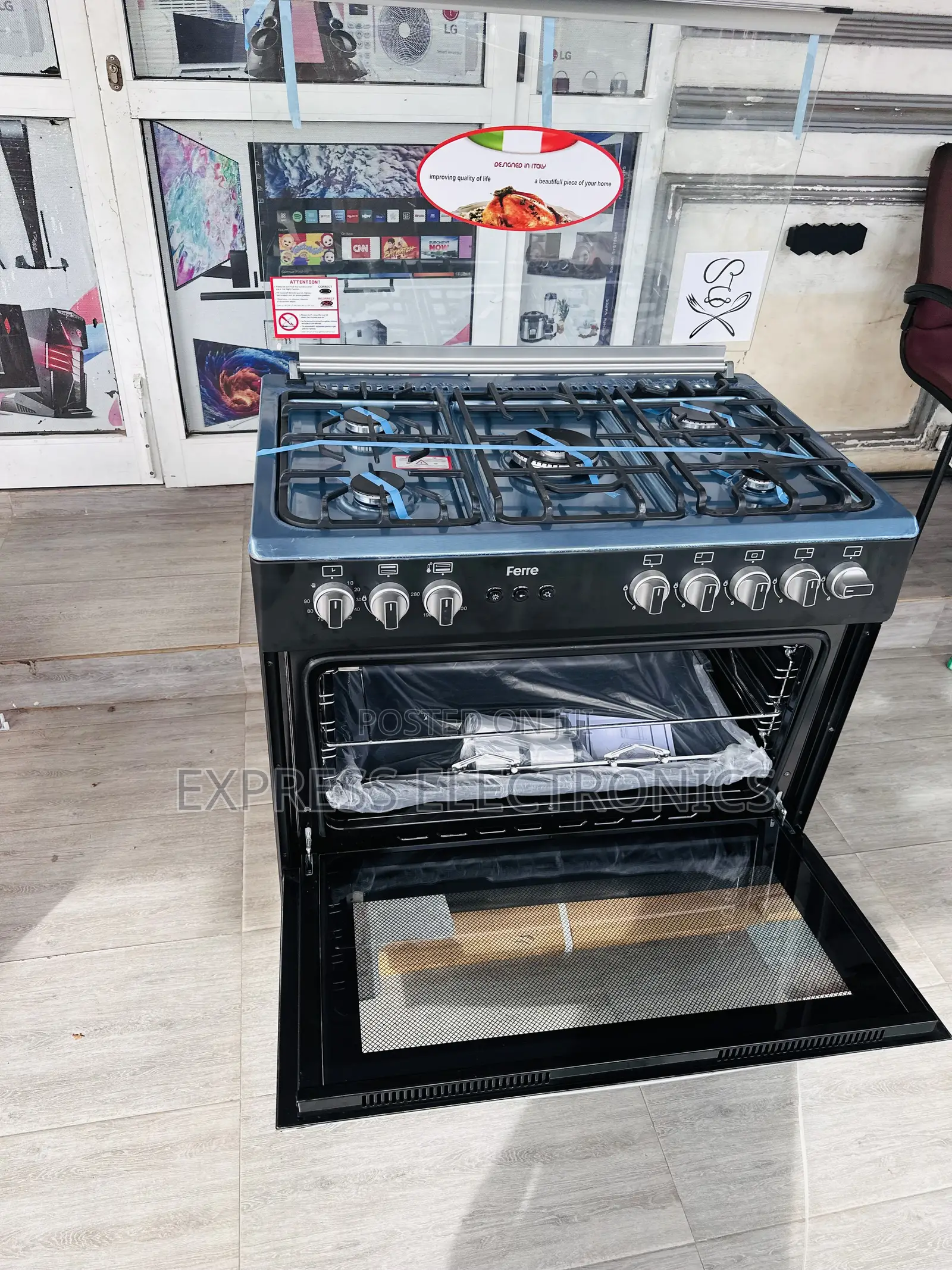 Call  for 60/90 5burner Cooker Oven Rotisserie Ferre