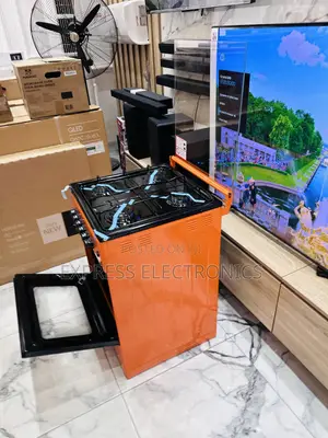 Orange 4burner Oven 50/50