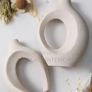 Interlock Vase White