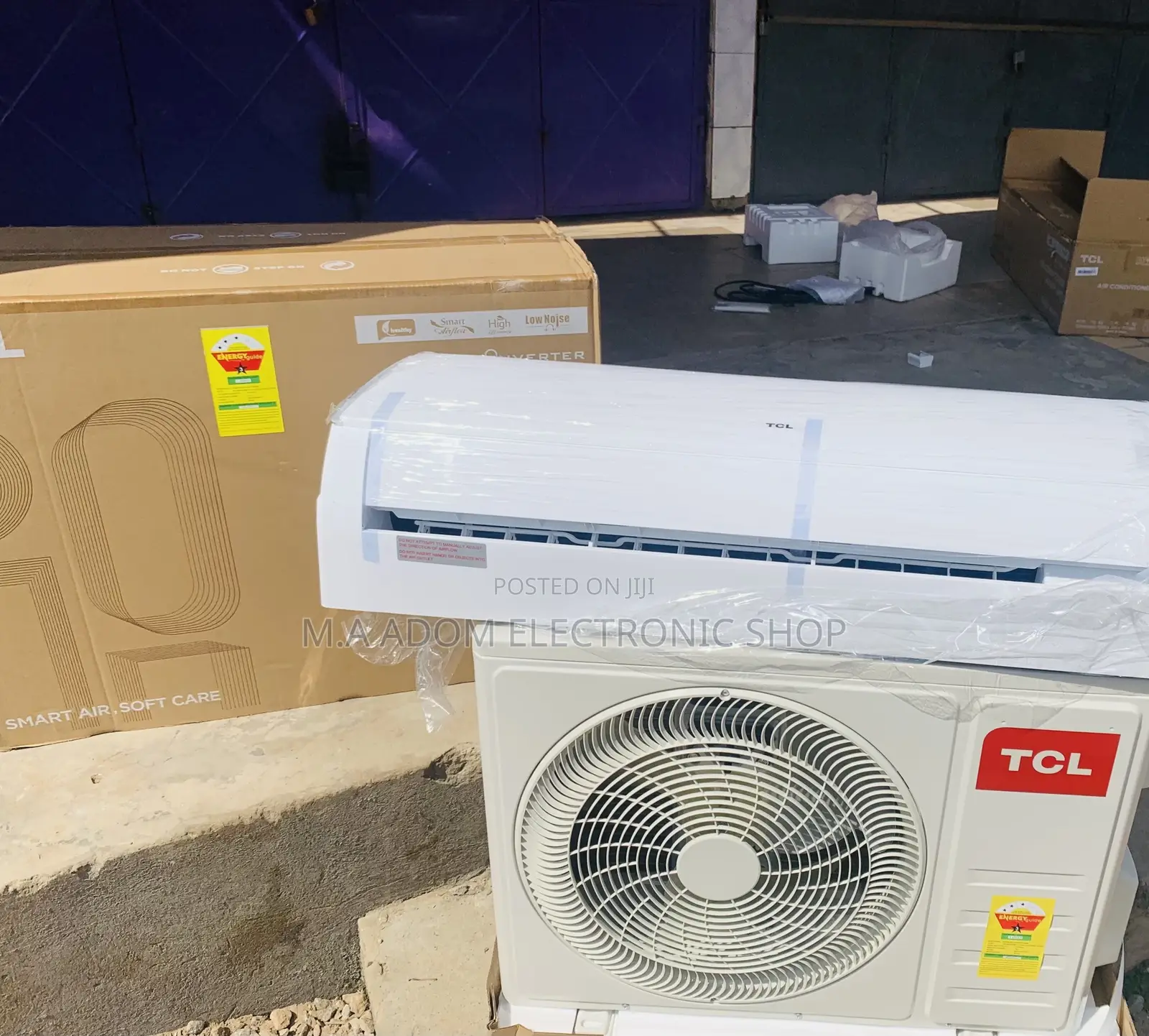 Shop Durable TCL 1.5hp Inverter Split Air Conditioner.