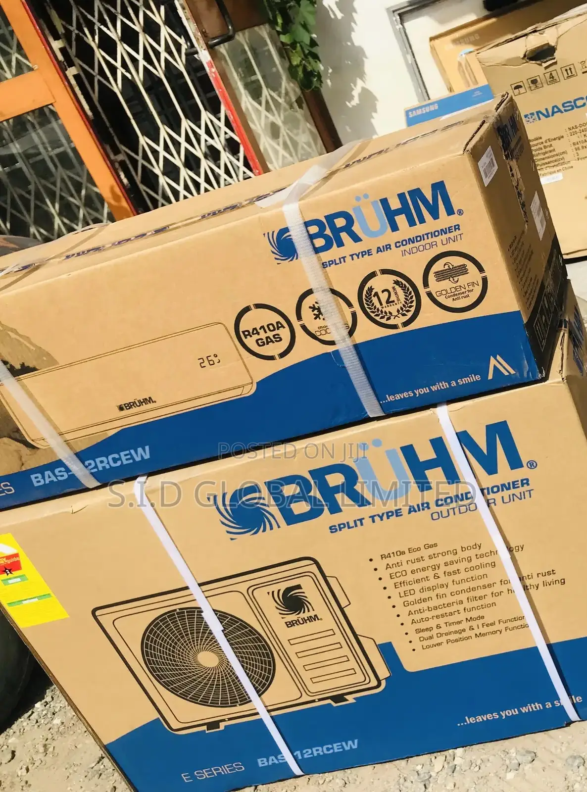 Grant Awesome Bruhm 1.5hp Split Air Conditioner