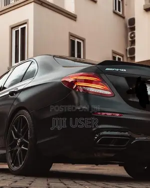 Mercedes-Benz E63 2020 Black