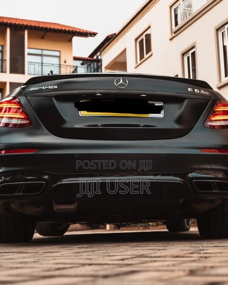 Mercedes-Benz E63 2020 Black