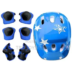 Children's Helmet Protective Gears Set