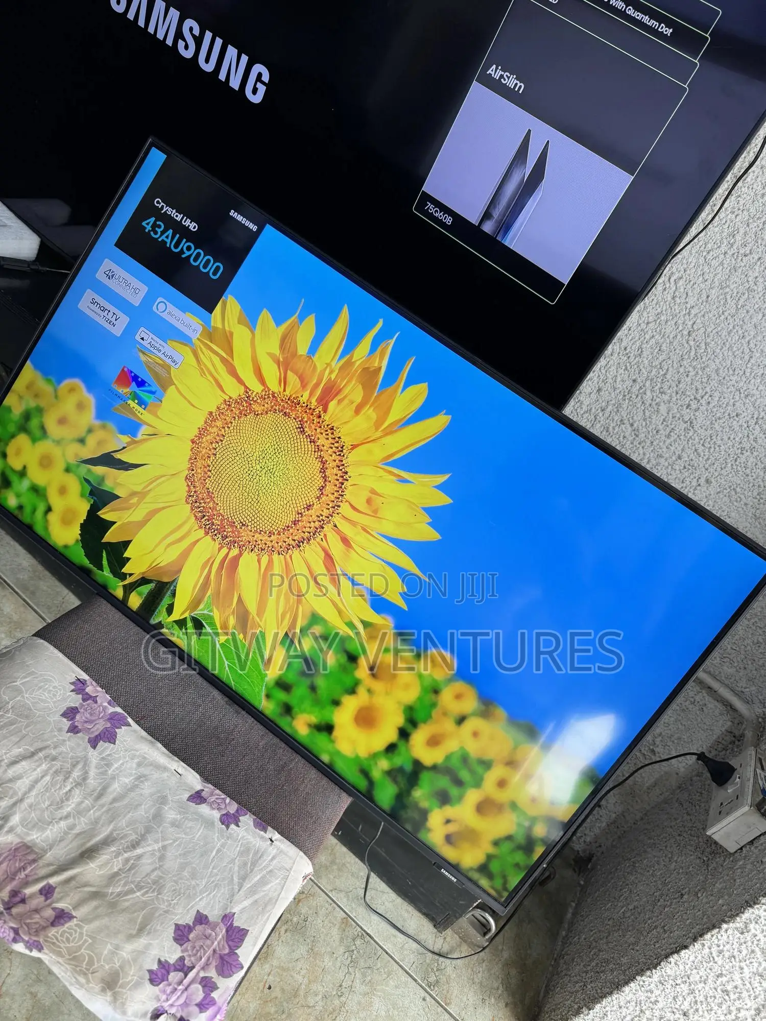 Uk Used Samsung 43” UHD Smart Airslim Bluetooth Tv
