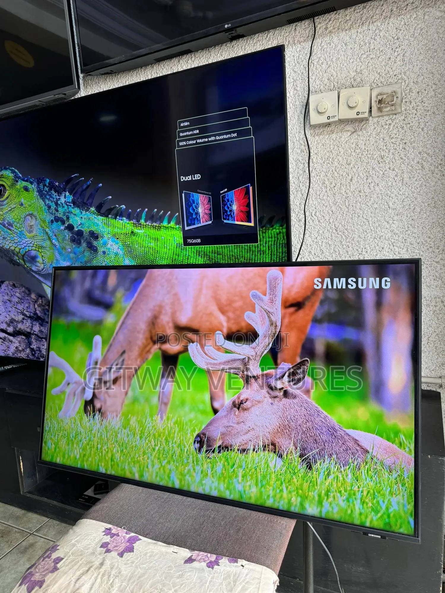Uk Used Samsung 43” UHD Smart Airslim Bluetooth Tv