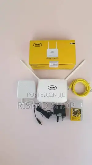 MTN Universal Broadband 4g Router + Backup Power Bank