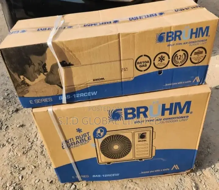 Incredible Bruhm 1.5hp Split Air Conditioner