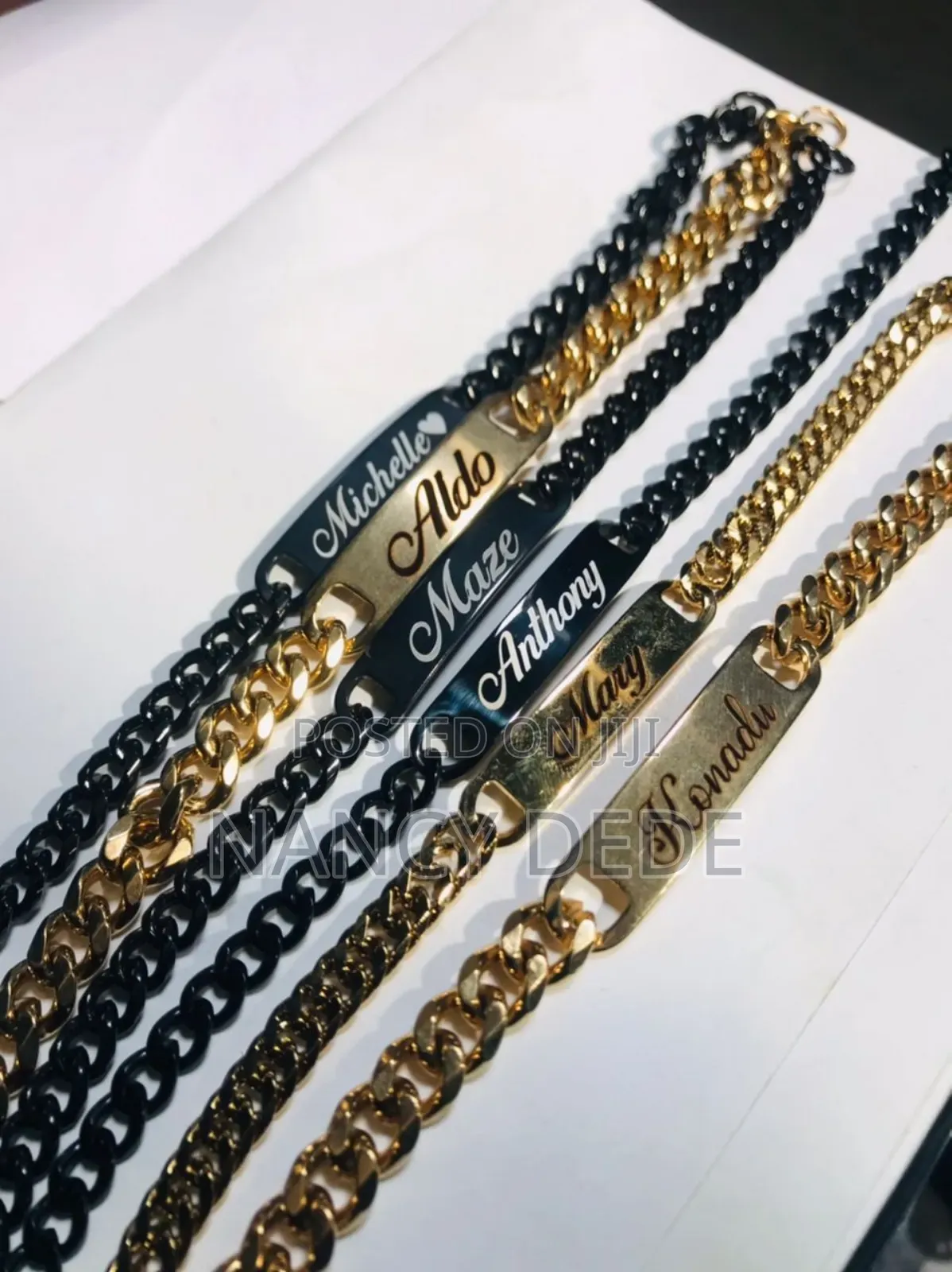 Customized Necklace and Bracelets