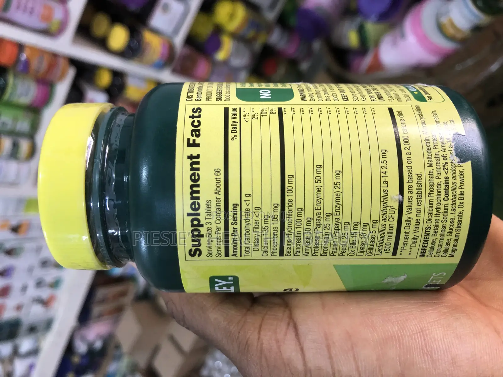 Spring Valley Probiotic Multi-Enzyme 200 Tablets