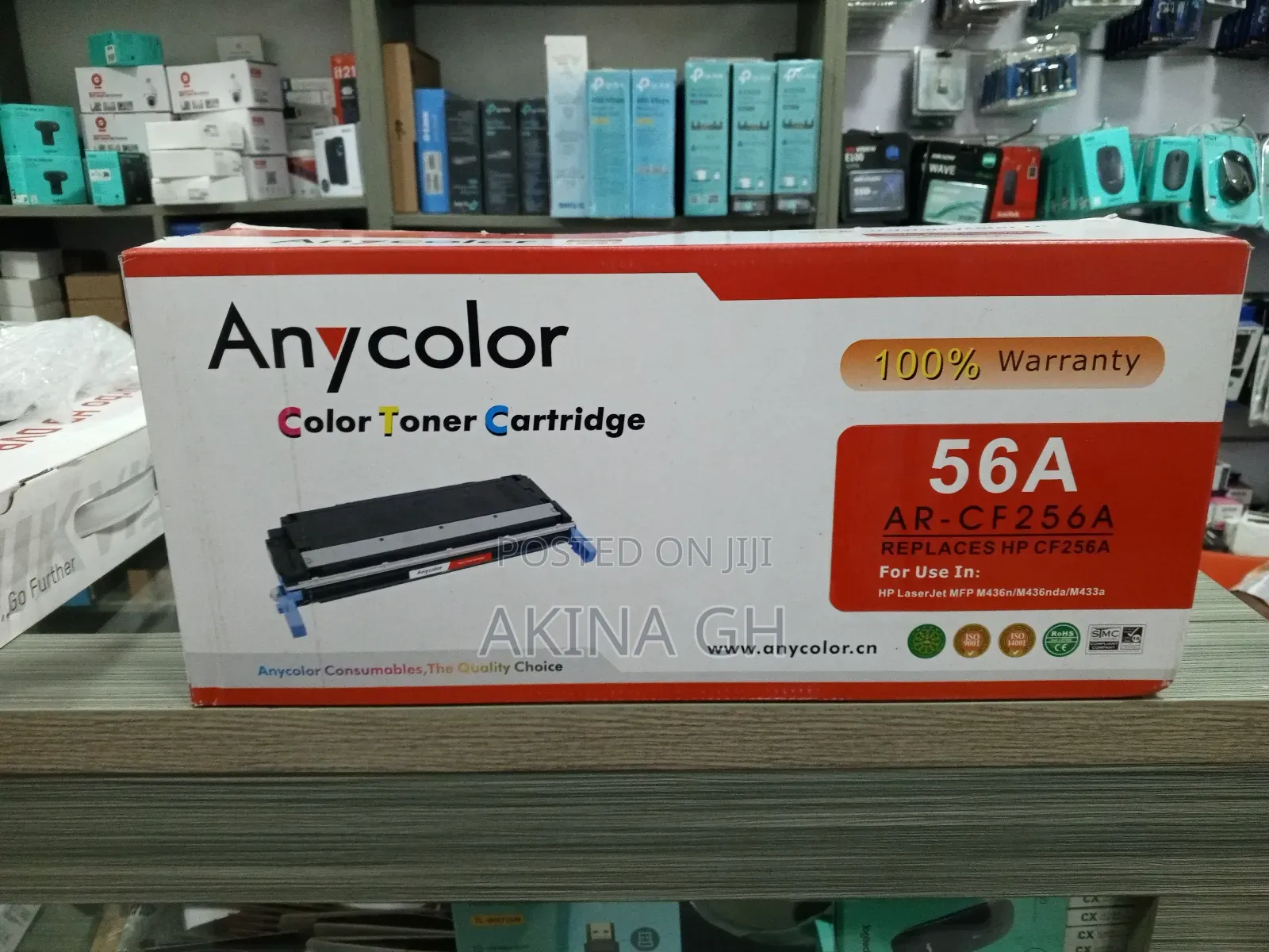 ANYCOLOR Toner Cartridge 56A (CF256A) for HP M436 / M433a