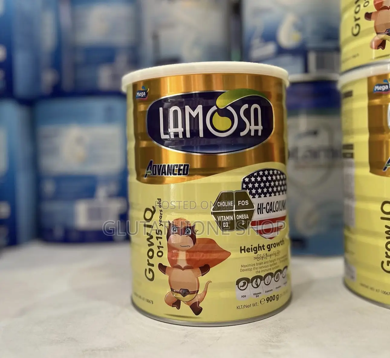 LAMOSA ADVANCE, Height Growth,Grow IQ Natural Formula