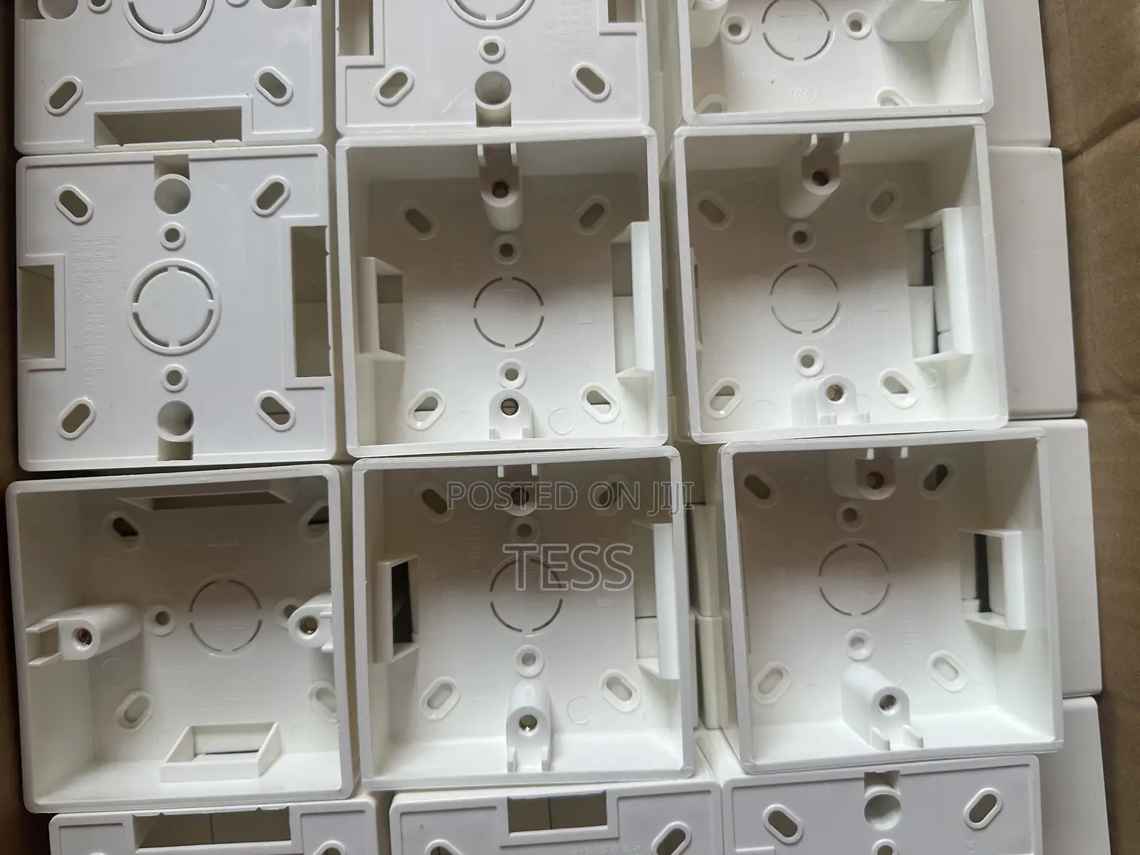 Conduit or Patress Box 3x3 for Network Faceplate Etc.