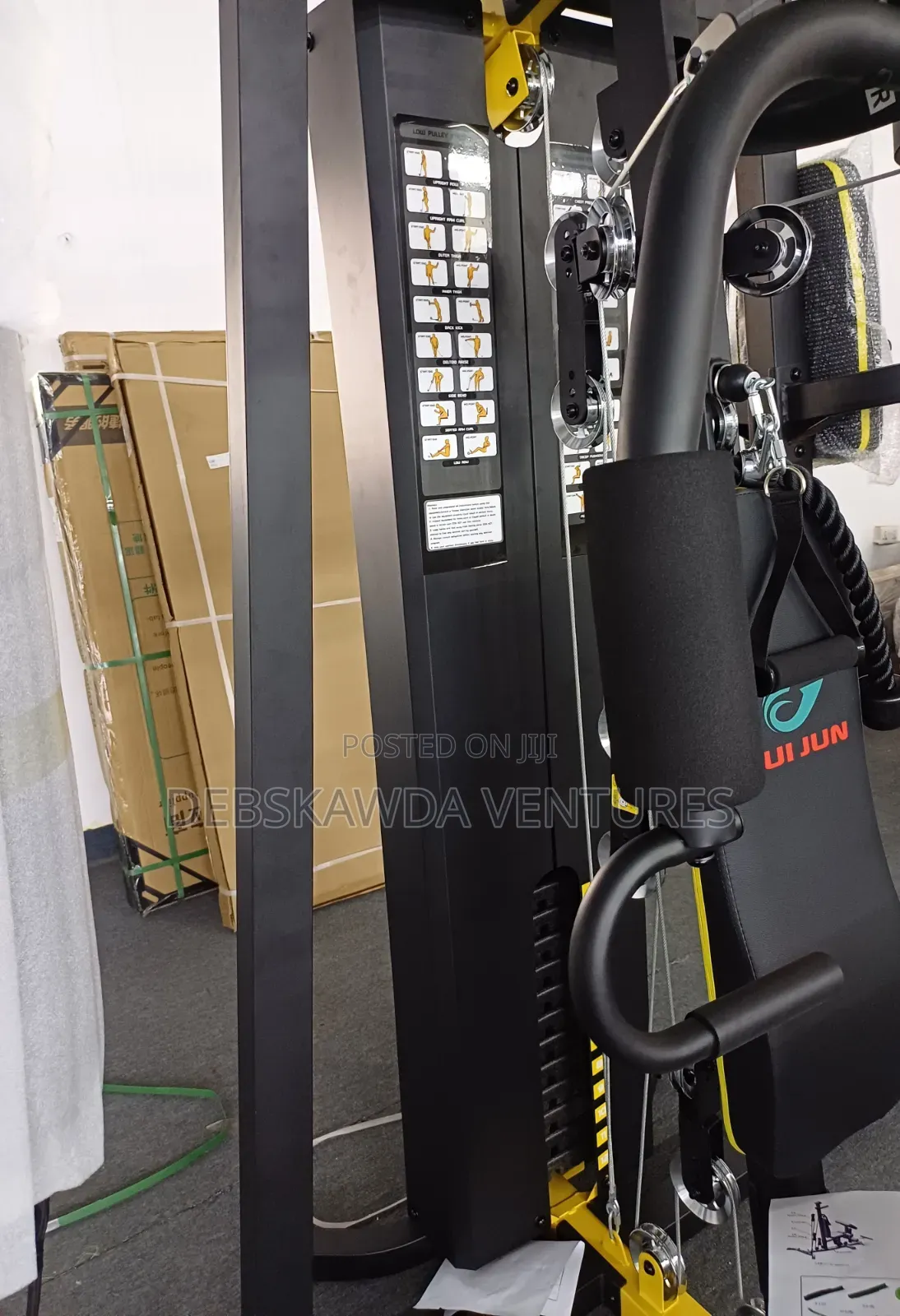 Home Gym Workout 3 Station With Rest
