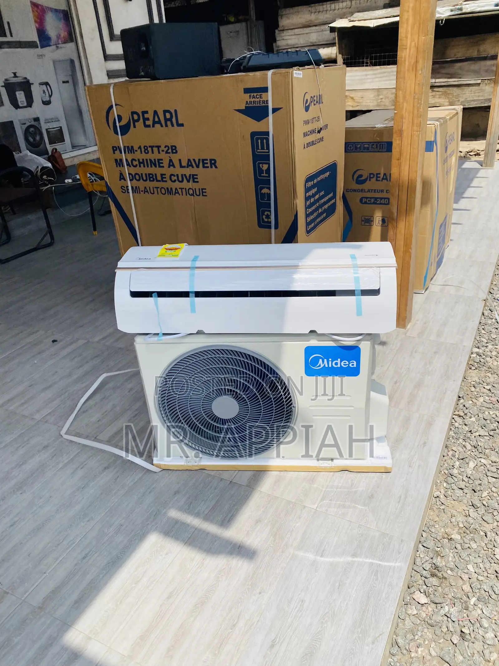 Durable Midea 1.5hp Inverter Split Air Conditioner(White)