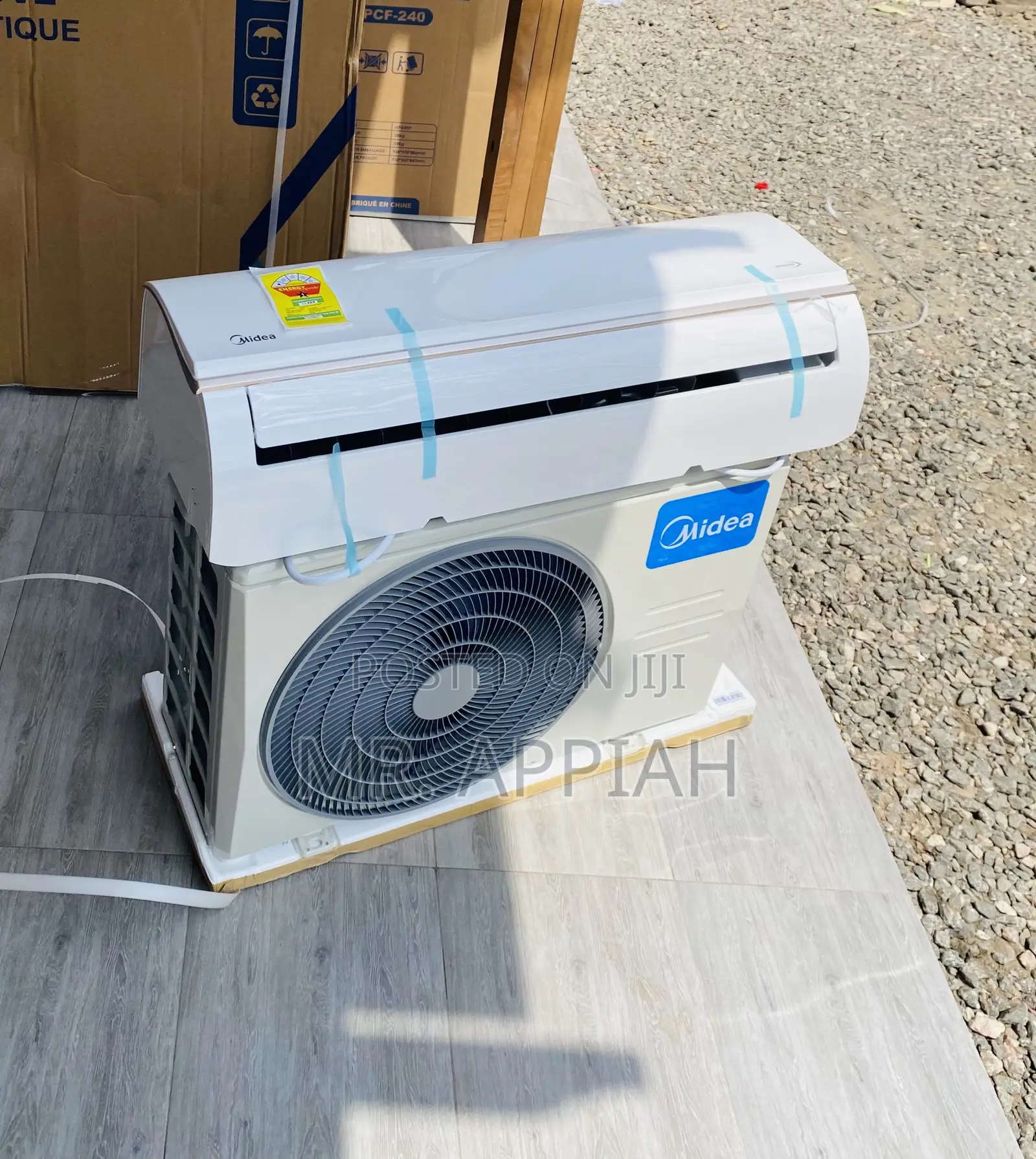 Shop Original Midea 1.5hp Inverter Split Ac(White).