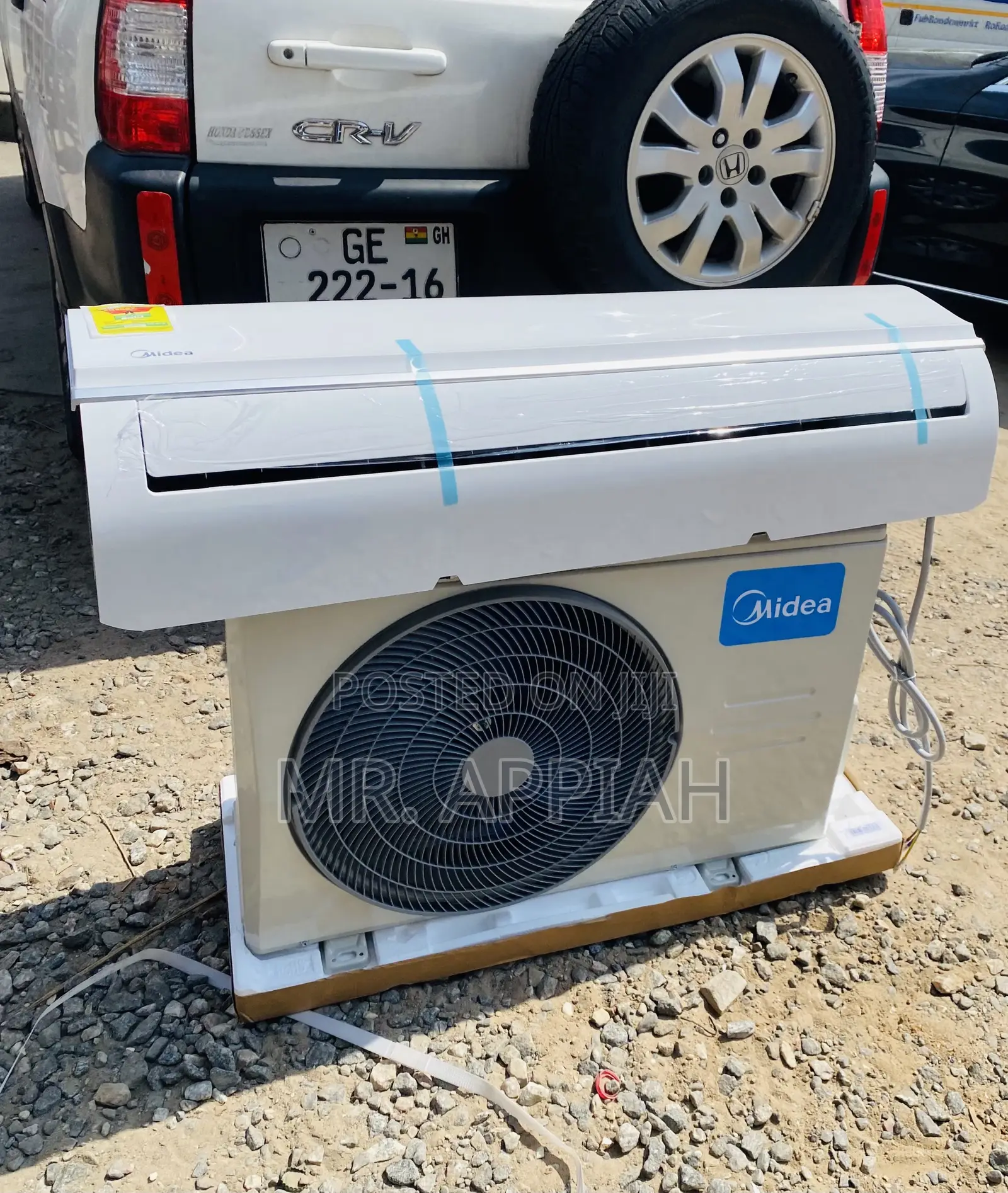 Elegantly Designed Midea 2.0hp R410 Split Ac(White).