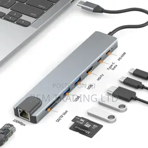 8 in 1 Type C Hub Adapter