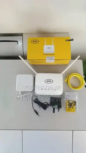 MTN Universal Broadband 4g Router + Backup Power Bank.(T545)