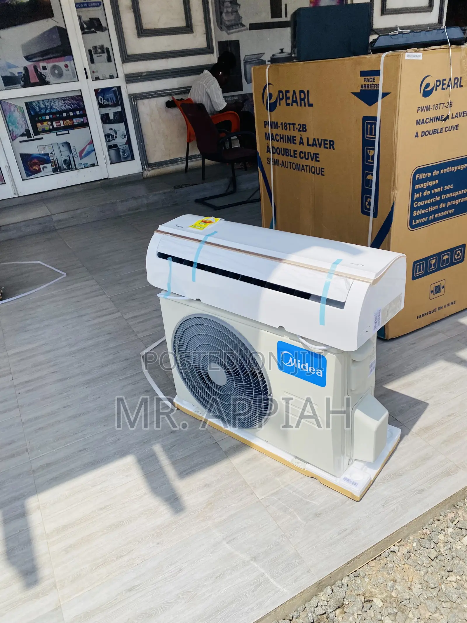 Shop Classic Split Type Midea 1.5hp R410 Air Conditioner.