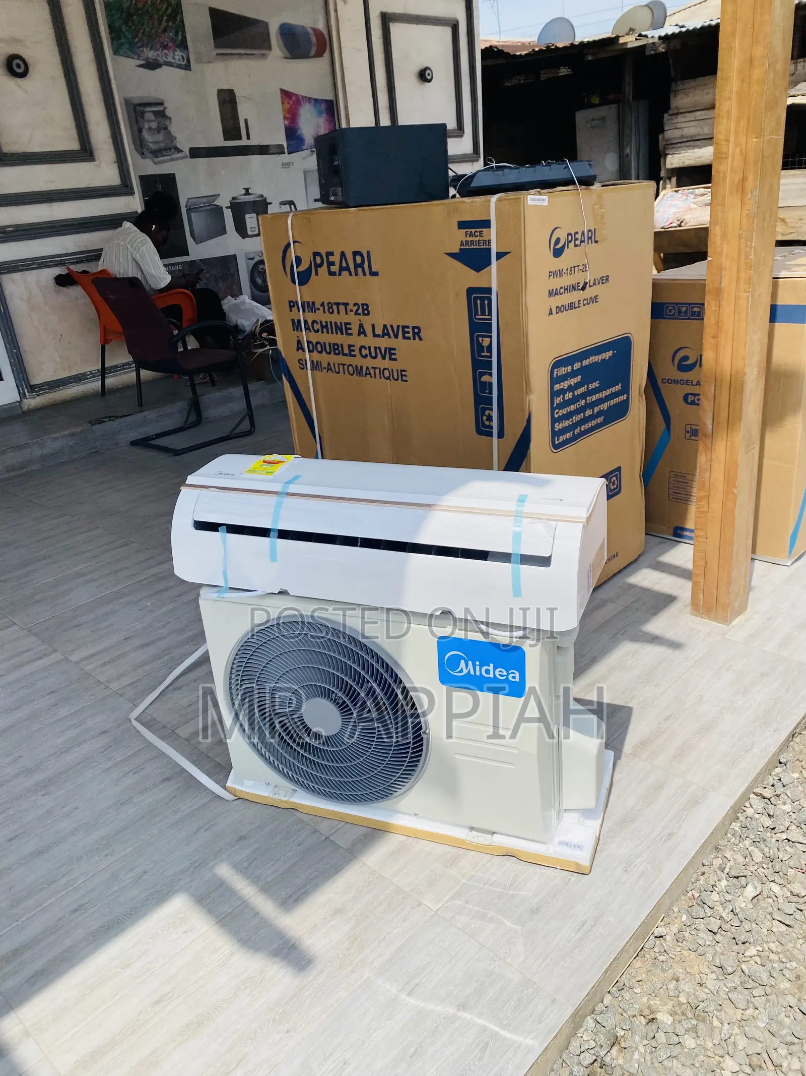 Brand New Split Type Midea 1.5hp Air Conditioner(White).