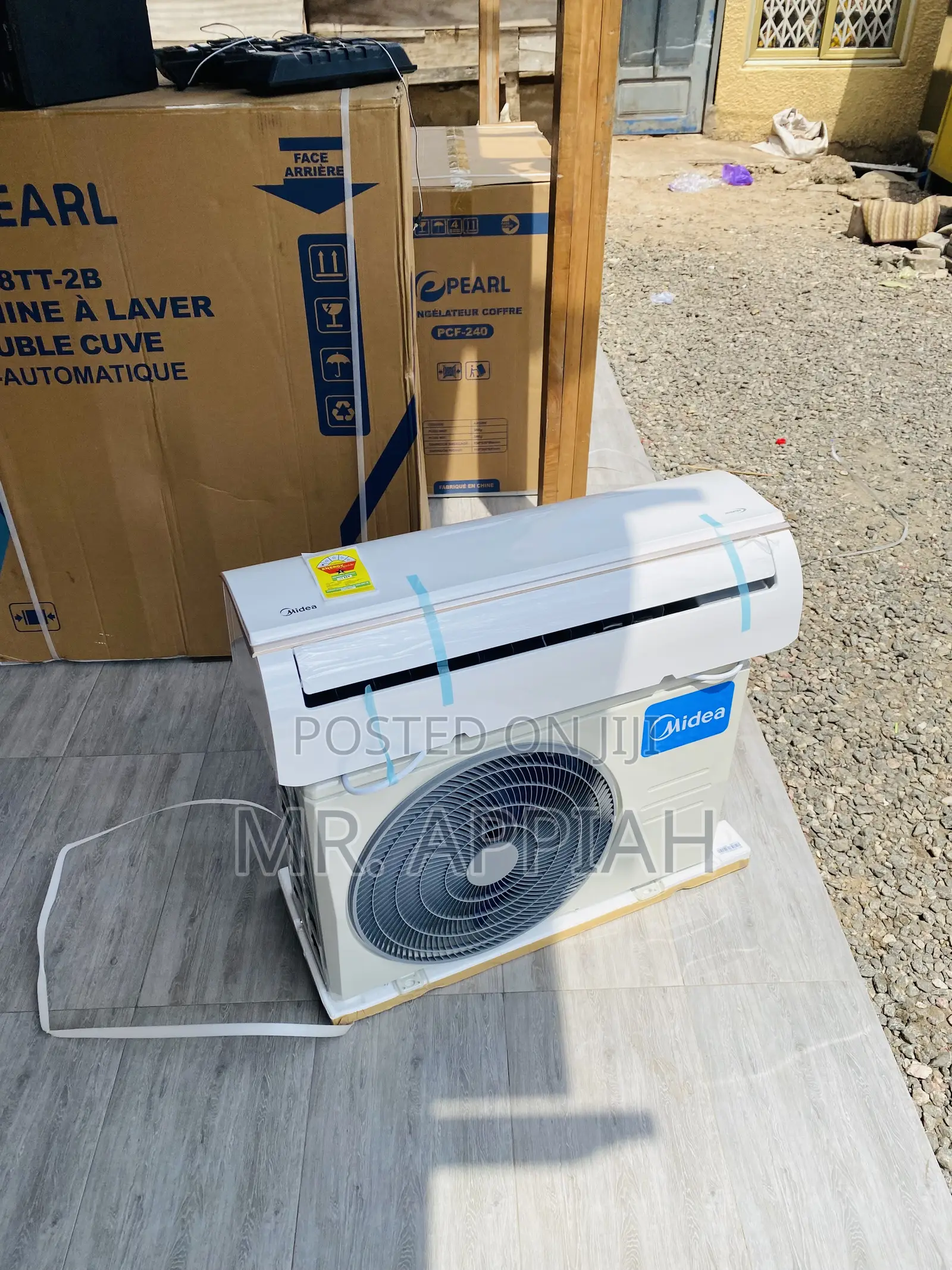 Latest and Affordable Midea 1.5hp R410 Split Ac(White).