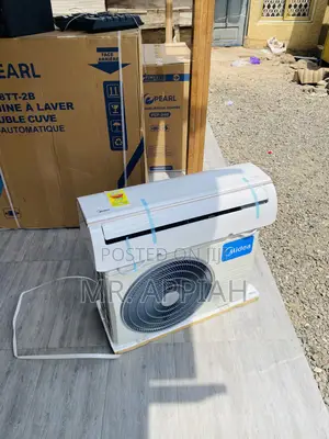 Latest and Affordable Midea 1.5hp R410 Split Ac(White).