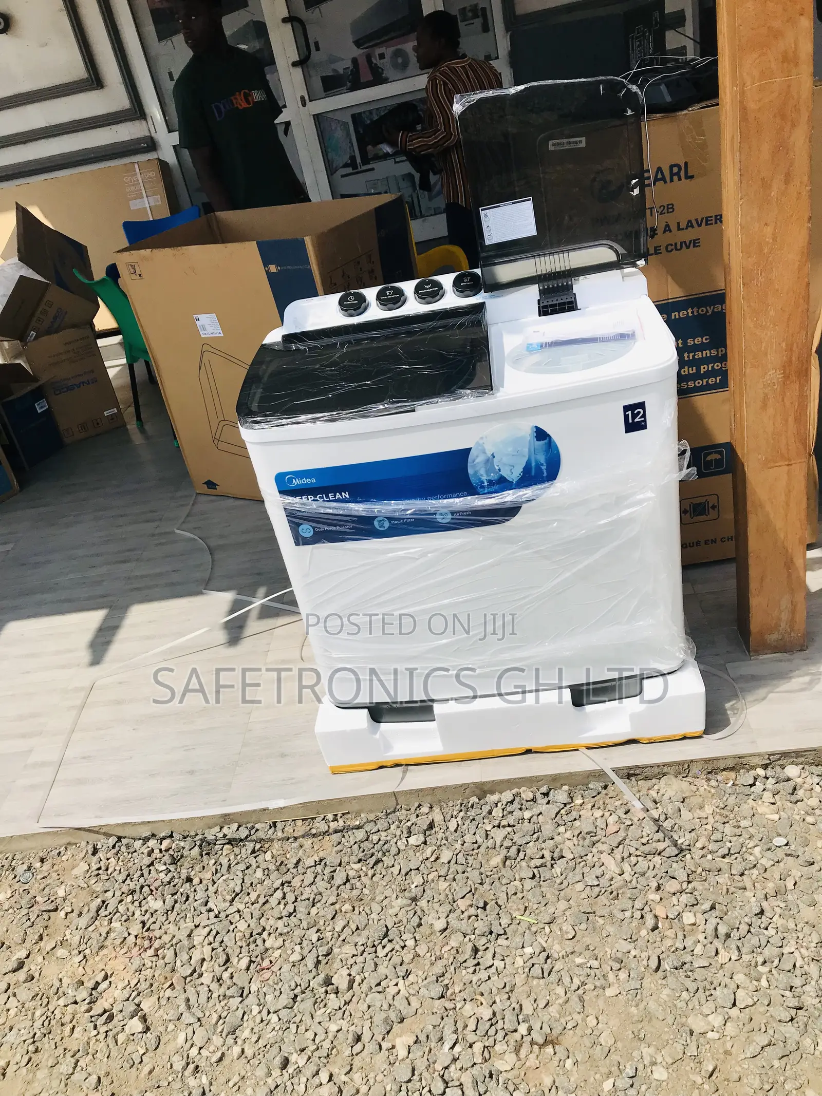 12kg Midea Quality Semiautomatic Topload Washingmachine 