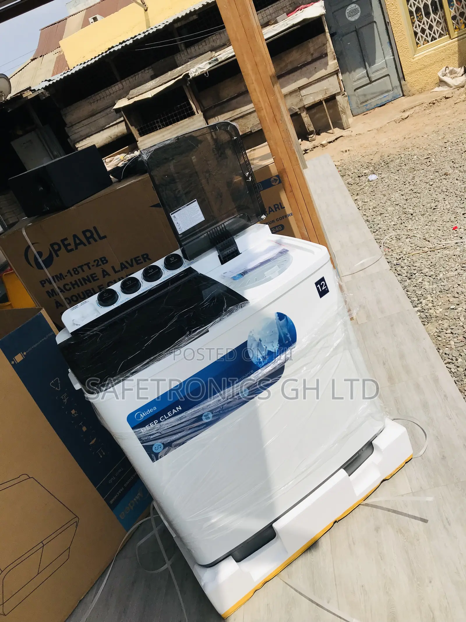  Authentic Midea 12kg Topload Semiautomatic Washingmachine