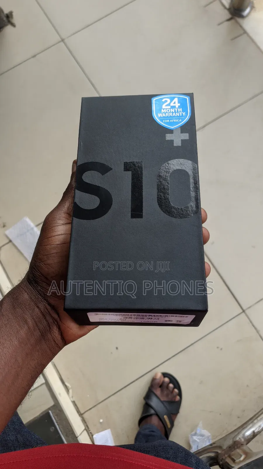 New Samsung Galaxy S10 Plus 128 GB Black
