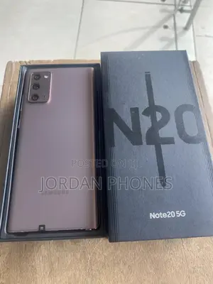 New Samsung Galaxy Note 20 256 GB Gold