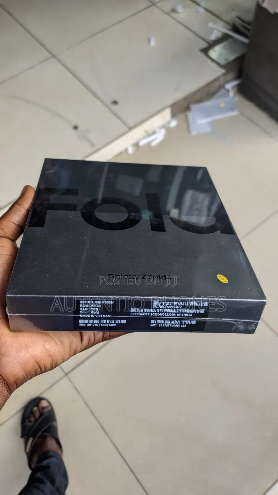 New Samsung Galaxy Z Fold4 512 GB Black