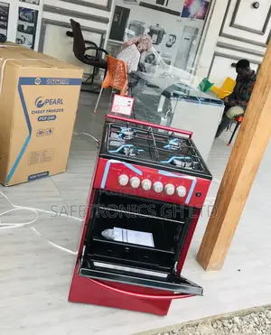 Durable Red 50by50 Oven With Grill Volcano Burner 