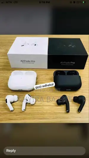 Airpod, Earbuds, Headset and Earpod Available