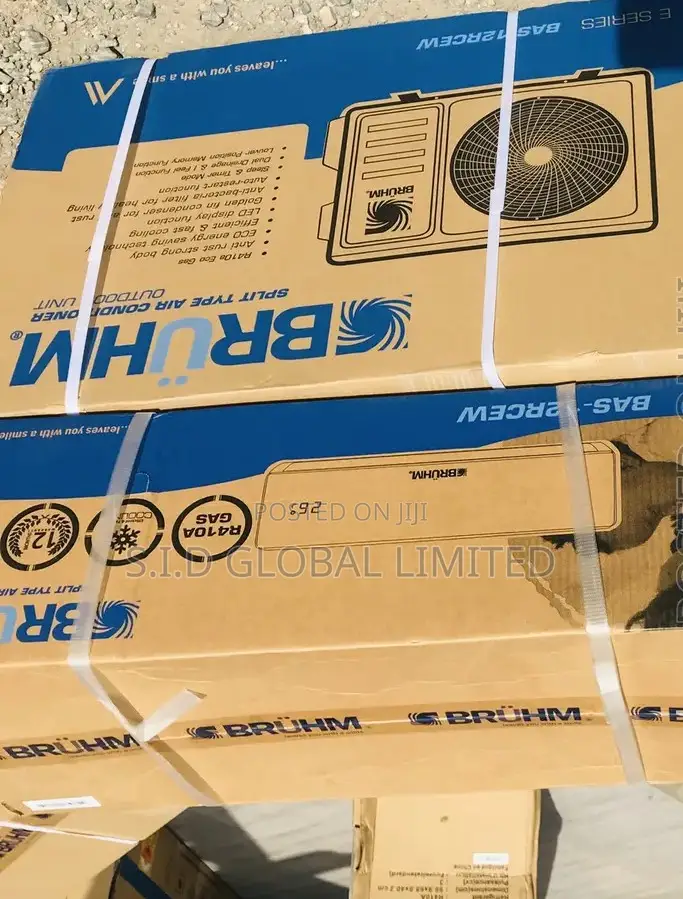 Wonderful Bruhm 1.5hp Split Air Conditioner BAS-12RCEW
