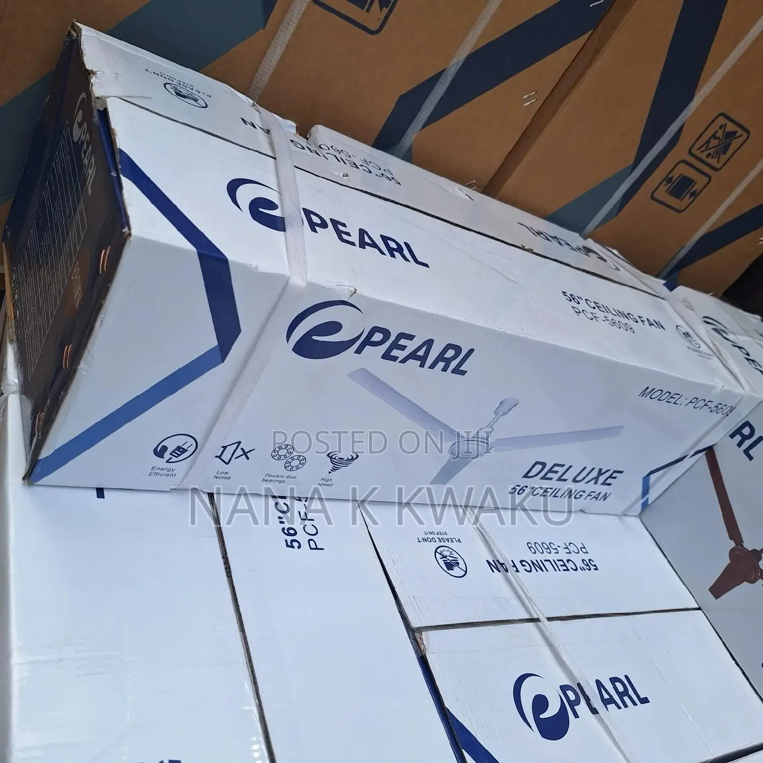 Pearl Long Blade Ceiling Fan
