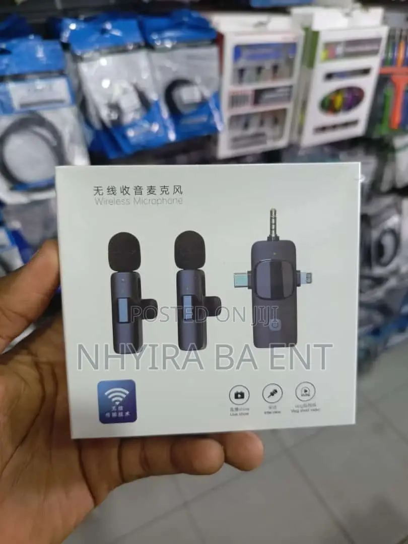 Original Wireless Microphone for Phones (iPhone and Android)